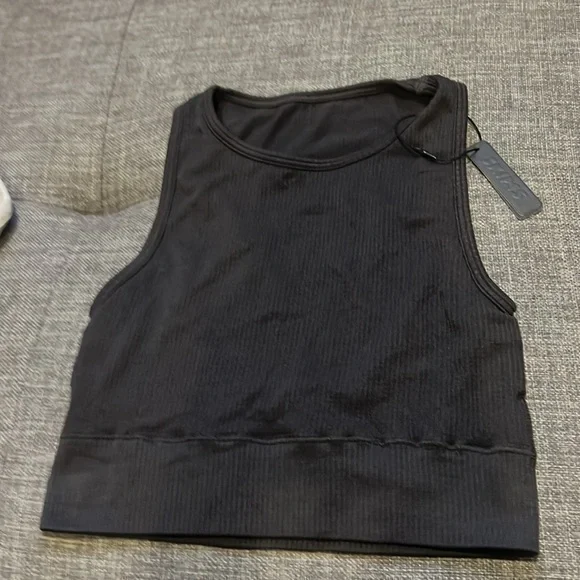 Skims Stretch Rib High Neck Bra - Picture 2 of 3